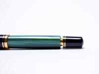 PELIKAN M1000 Souveran Flexible F Fine 18C Nib Tortoise Green Fountain Pen