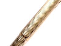 MONTBLANC Masterpiece Meisterstuck 1846 Gold Filled Lever Clip Mechanism 11th "Eleventh Finger" Ballpoint Pen