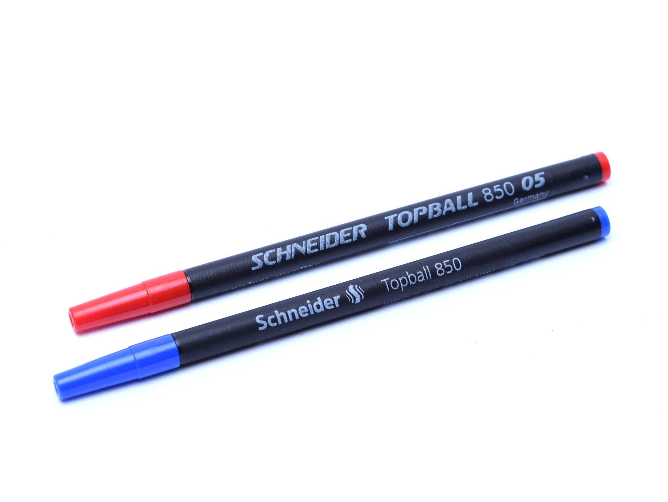New Schneider Topball 850 / 811 Blue Rollerball Pen 0.5mm Anti-Dry